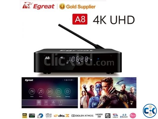 Egreat A8 4K Blu-Ray 2GB RAM 16GB ROM WiFi Media Player large image 0