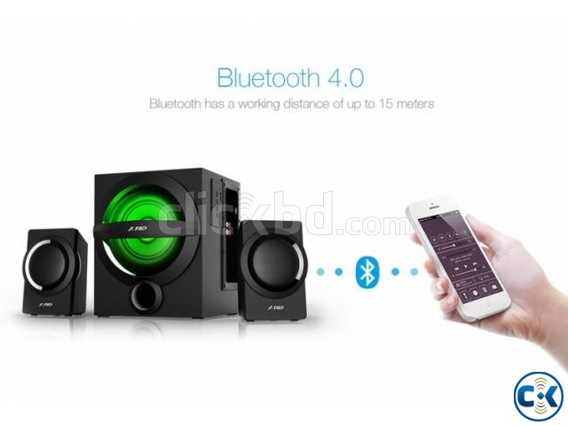 F D A140X Black Bluetooth 4.0 Audio Streaming 2 1 Speaker large image 0