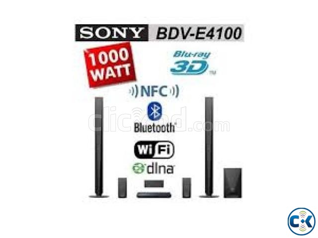 Sony BDV-E4100 3D blu-ray theater system has 5.1 channel large image 0