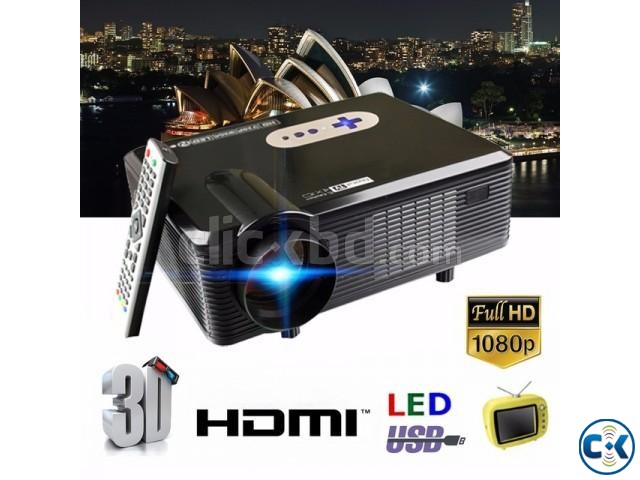 Full HD 4500 লুমেন্স LED TV প্রজেক্টর 40 OFF New  large image 0