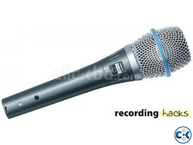 shure 87 condencer mic new large image 0