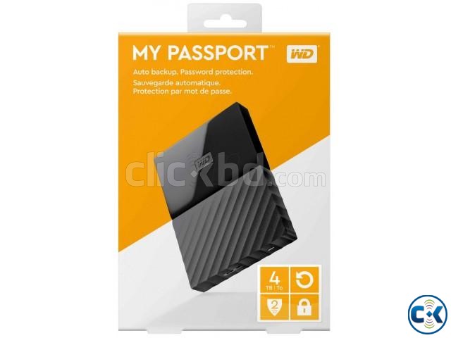 WD My Passport 4TB External USB 3.0 Portable Hard Drive large image 0