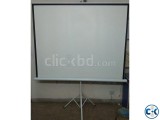 C6 Mini Led Projector Projection Screen Stand