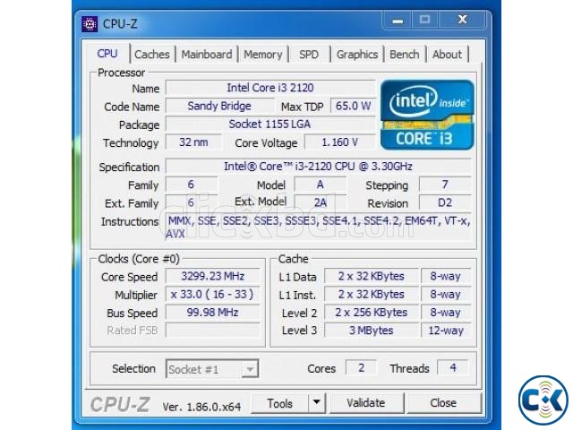 Processor Intel Core i3 2nd Generation large image 0
