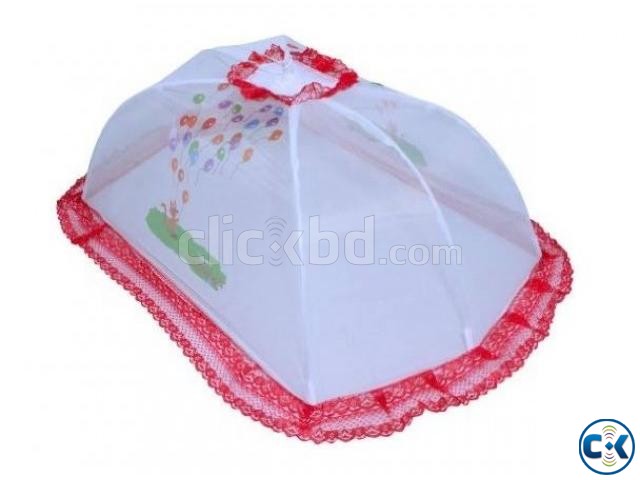 Baby Medium Size Mosquito Net with Frill-Balloons Print large image 0