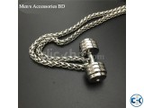 Dumbbell 100 Stainless Steel Men s Chain