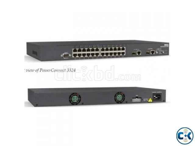 Dell PowerConnect 3324 - 24 Port Fast Ethernet Switch 10 100 large image 0