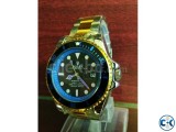 Rolex Submariner Gold Blue copy watch