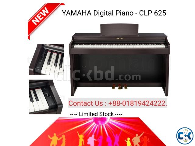 YAMAHA Clavinova - CLP 625 88 Key Digital Piano. large image 0
