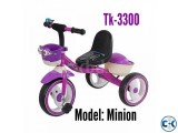 Brand New Tricycle with Wheel Lighting.