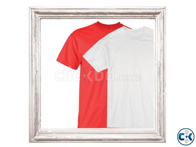 Men s T-shirt with Your Logo and embroidery large image 0