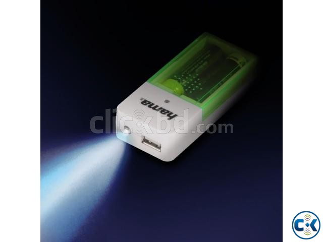 Hama Battery Mobile Charger with Torch large image 0