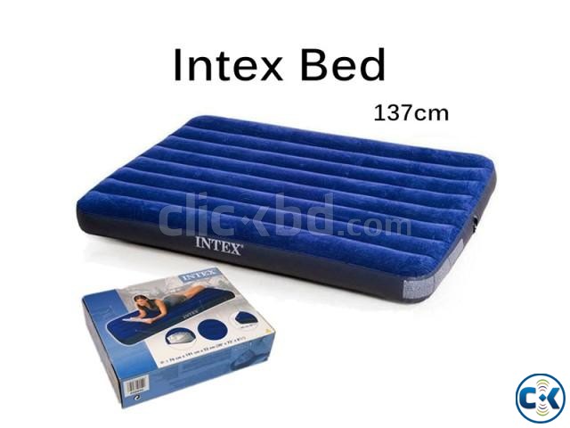 intex Double Air Bed With Electric Pummer Free large image 0