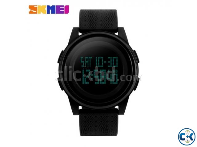 Smart Watch Skmei full Black for Men 1255BL -5MB4 2917 1A00 large image 0