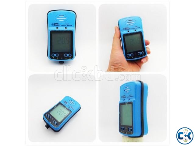 Portable Oxygen Monitor O2 Gas Detector AS8901 large image 0