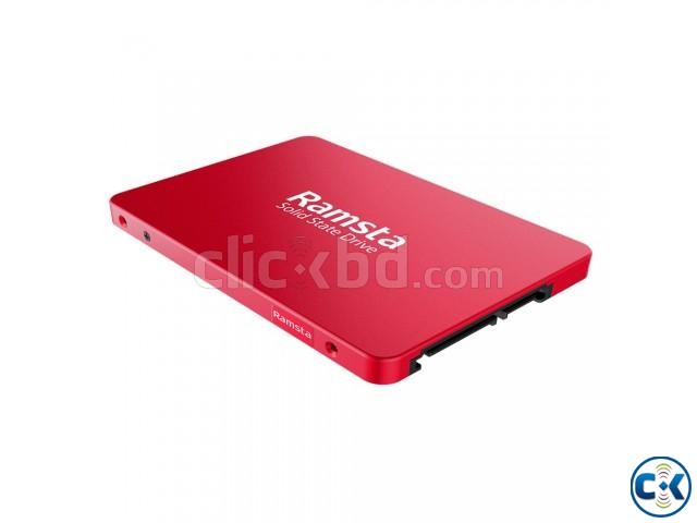 Ramsta120GB SATA High Speed SSD Solid State 2.5 Inch - Red large image 0