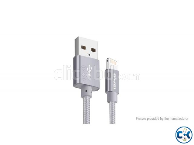 Awei Power Bank Cable For iphone in BD large image 0