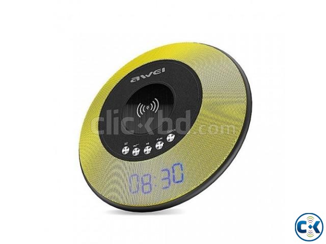 Awei Y290 Portable Bluetooth Speaker with Wireless Charger large image 0