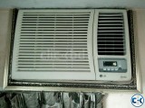 LG Gold 1.5 ton Window AC Excellent Condition With CLAMS