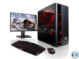 Desktop Computer Core2duo 1000GB 2GB with 20 LED