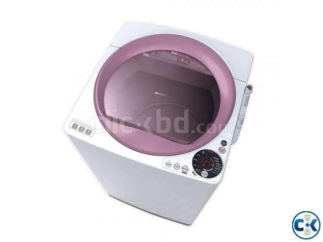 Sharp Full Auto Washing Machine ES-S75EW-P large image 0