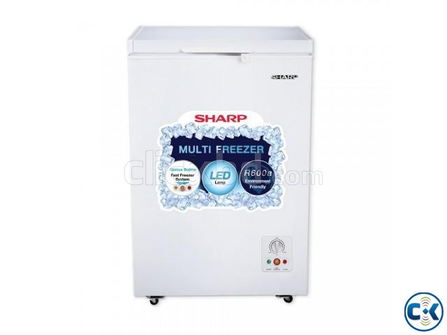 Brand New Sharp Freezer SJC-105-WH large image 0