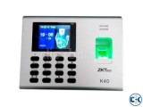 ZKTECO K40 Fingerprint Time Attendance Access Control