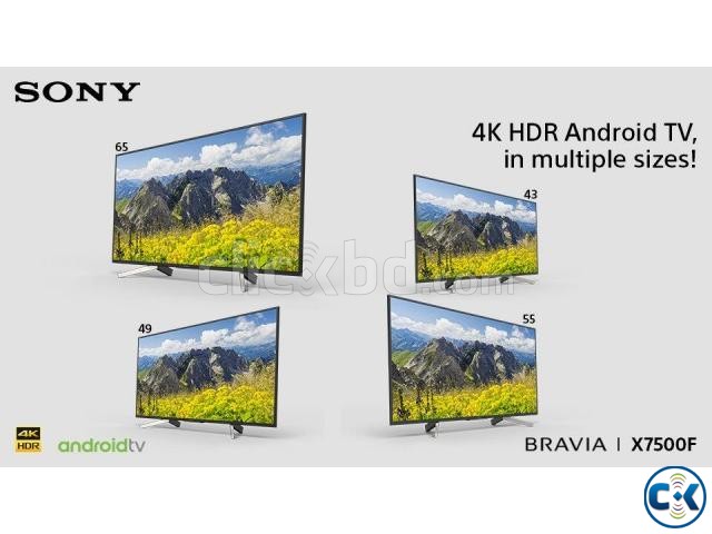  WORLD CUP OFFER SONY BRAVIA X7500F 4K ANDROID LED TV large image 0