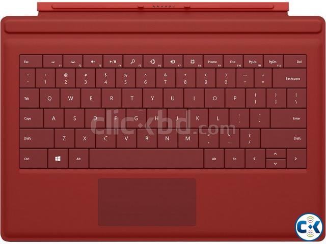 Microsoft Surface Pro 3 Type Cover Red  large image 0