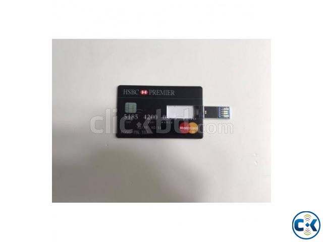 64GB HSBC Visa Card Shape Pendrive USB 3.0 large image 0