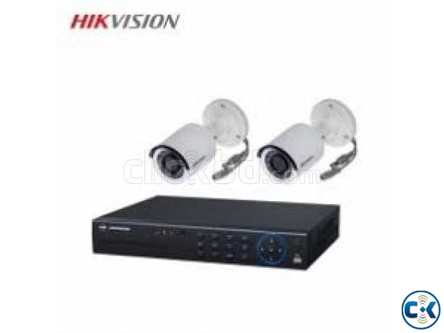 Hikvision 2pic cc camera 4channel DVR full package large image 0