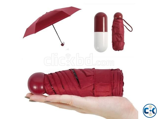 Waterproof Pocket Capsule Umbrella large image 0