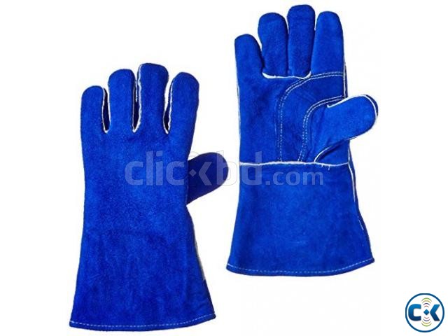 Safety Hand Gloves Leather Code No-37  large image 0
