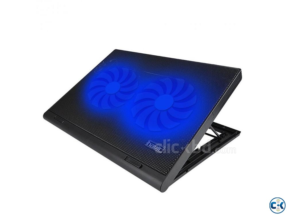 Havit Dual Fan Laptop Cooling Pad large image 0
