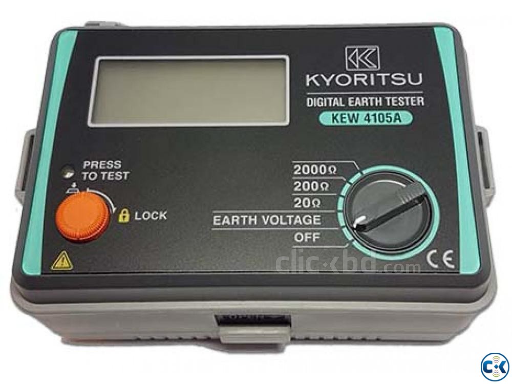 Kyoritsu 4105A Digital Earth Resistance Tester in Bangladesh large image 0