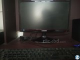 Full Desktop Computer. Monitor CPU 