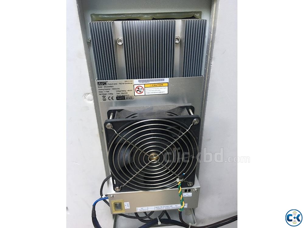 Server rack With big cooling fan large image 0