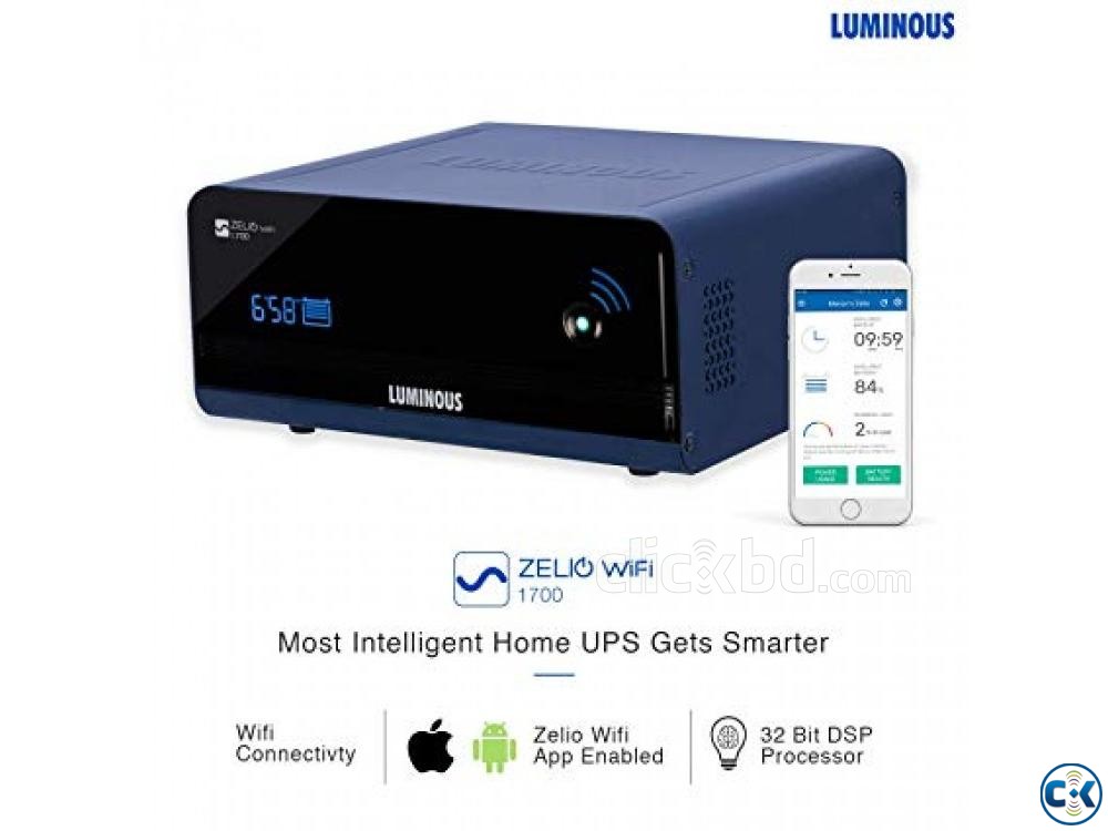 Luminous IPS Price In Bangladesh Wifi System 1700 va 24 volt large image 0