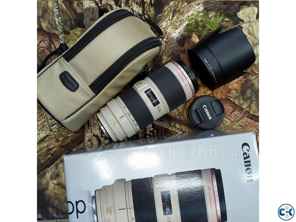 Canon EF 70-200mm f 2.8L IS II USM TelePhoto Zoom Lens large image 0