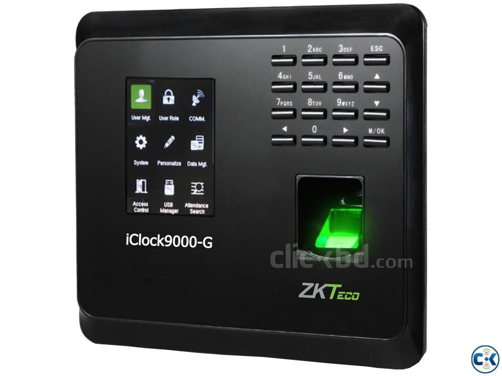 ZKTeco iClock9000-G Fingerprint GPRS Wi-Fi 3G Optional  large image 0