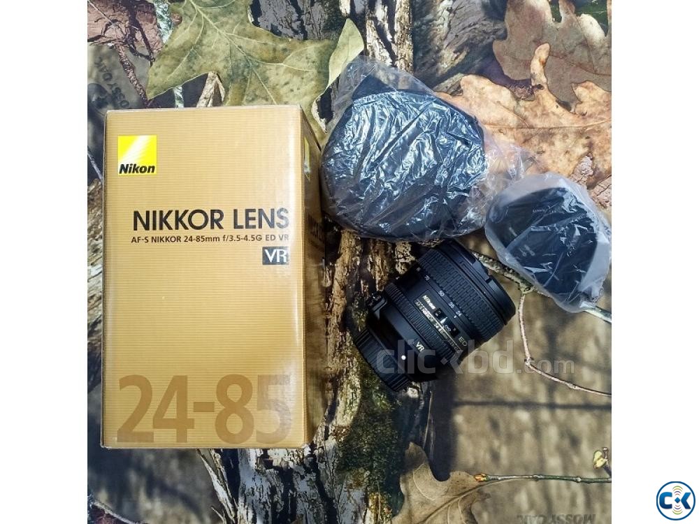 Nikon AF-S 24-85mm ED VR Professional Full Frame Lens large image 0