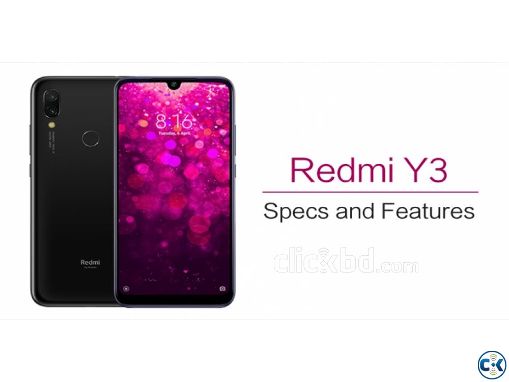 Xiaomi Redmi Y3 32GB Black 3GB RAM  large image 0