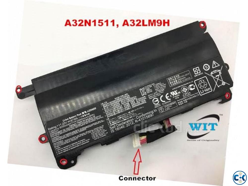 Asus ROG A32N1511 0B110-00370000 A32LM9H G Series battery large image 0