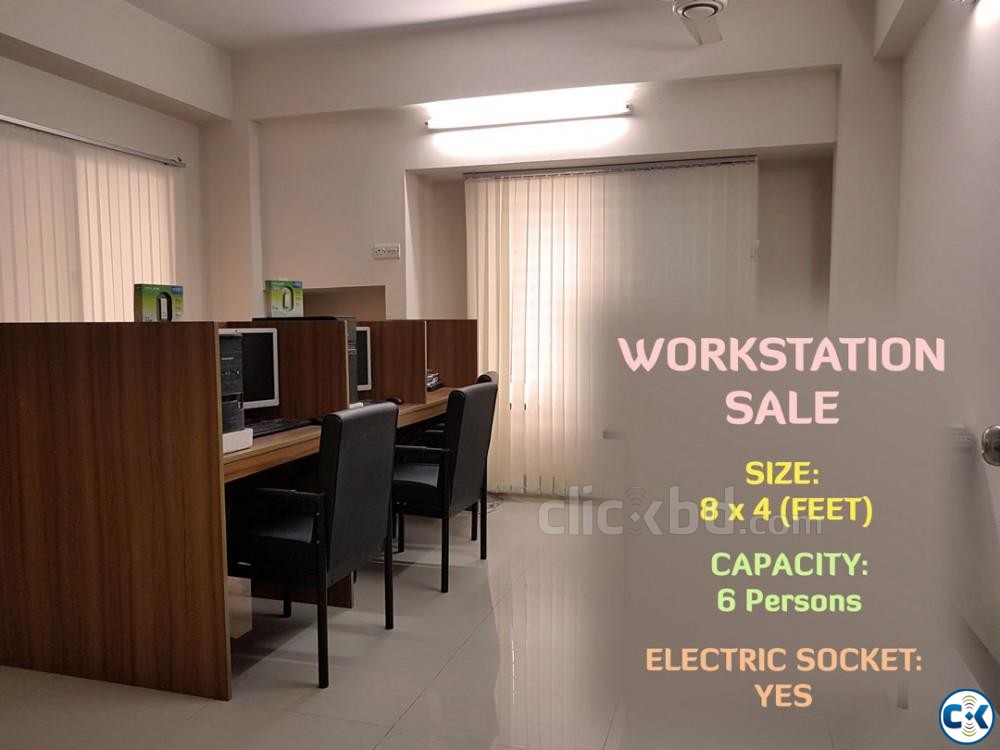 Workstation SALE with attached Power socket included large image 0