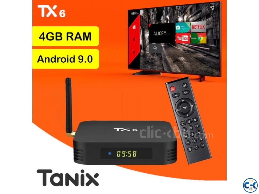Tanix TX6 4GB RAM Android Smart TV Box Android TV Box large image 0