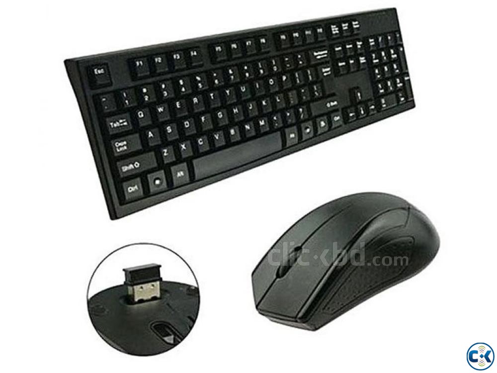 Value-Top Wireless Keyboard Mouse Combo large image 0