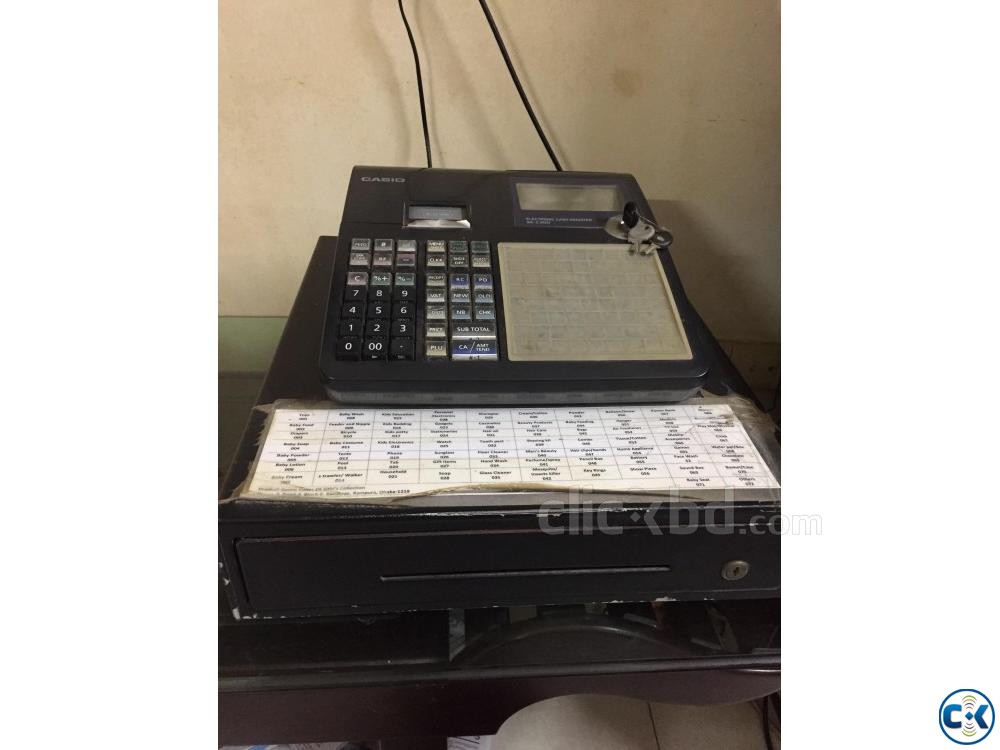 Used Cash register and drawer Urgent sell large image 0