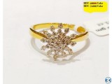 Diamond with Gold Ring 50 OFF