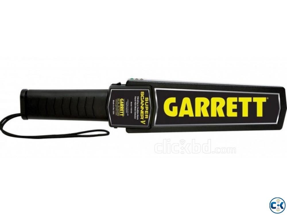 Garrett Super Scanner 1165180 Hand Held Metal Detector large image 0