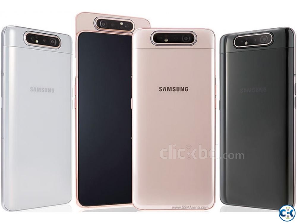 Samsung Galaxy A80 128GB Black Gold 8GB RAM  large image 0